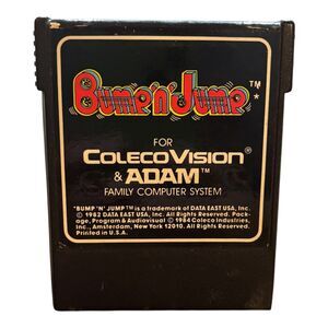 Bump 'n' Jump - ColecoVision - Cartridge Only - Tested & Works